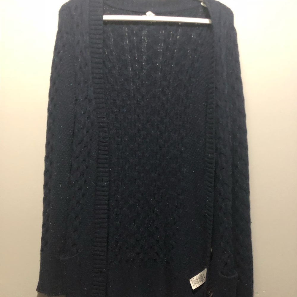 Navy Blue Cardigan